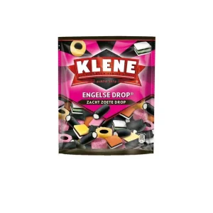 Klene Engelse drop zacht zoete drop zak (8x 312gr)