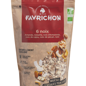 Favrichon Muesli Céréales Toastées 6 Noix 350G