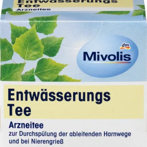 Mivolis Thé pour rincer les voies urinaires et la semoule rénale 12 sachets