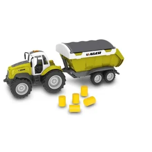 REAL WORKS – MOTORIZED TRACTOR WITH TRAILER
