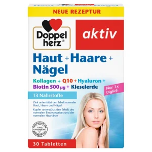 Doppelherz pour Peau, Cheveux, Ongles + Collagène 30 capsules
