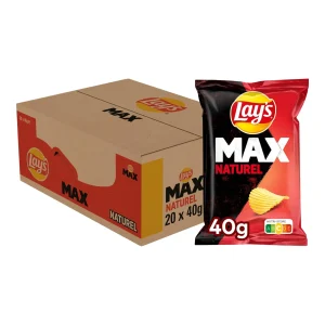 Lay’s MAX Naturel (20x40gr)