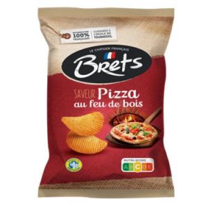 Chips  Ondulées Saveur Pizza au Feu De Bois 125g