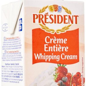 Crème Entière Liquide Président 200ml