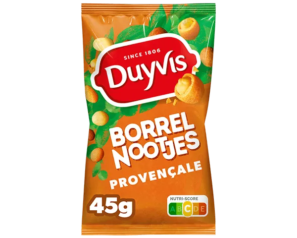 Duyvis Borrelnootjes Provencale (20x45gr) – Image 3