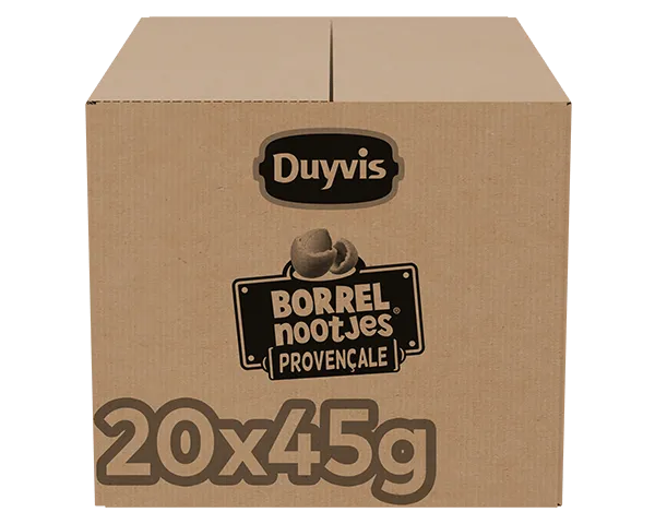 Duyvis Borrelnootjes Provencale (20x45gr) – Image 2