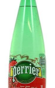 Eau Minérale Naturelle Gazéifiée Aromatisée Au Fraise Perrier 1L