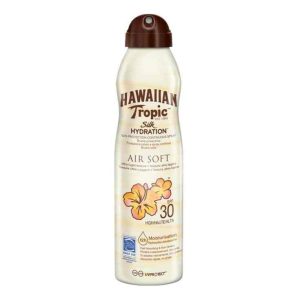 HAWAIIAN TROPIC – Brume Air Soft Silk Hydration SPF 30 – Brume Solaire Protectrice