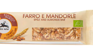 Alce Nero Barre d’Épeautre Amande Miel 22G