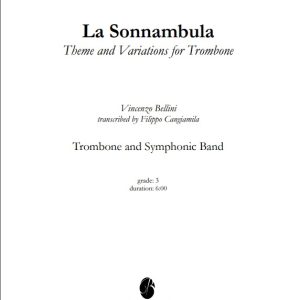 La Sonnambula – Theme and Variations for Trombone