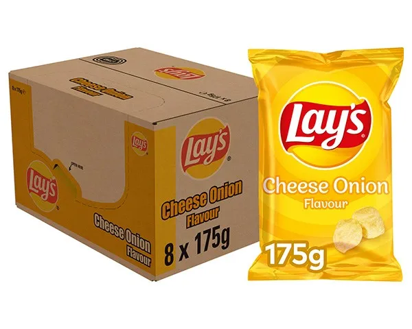 Lay’s Chips Cheese Onion (8x 175gr) – Image 3