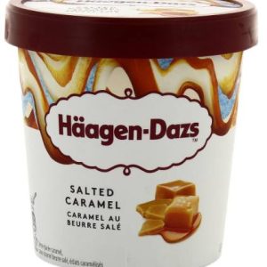 Mini Pot de Glace au Caramel au Beurre Salé Häagen-Dazs 100ml