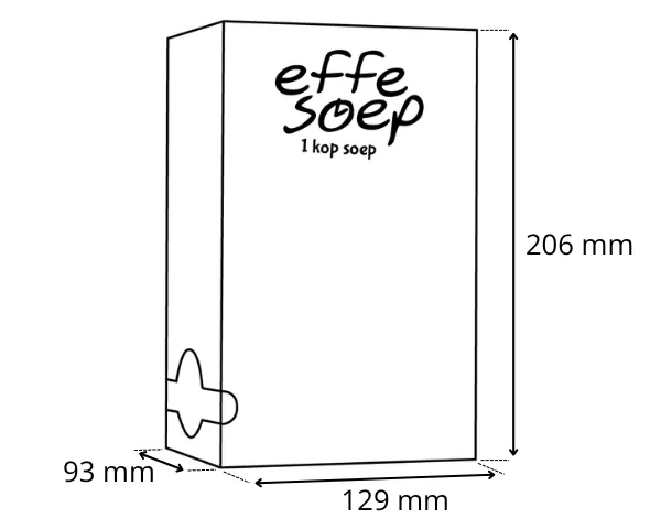 Effe Soep Tomaat 1 Kops (21x 175ml) – Image 2