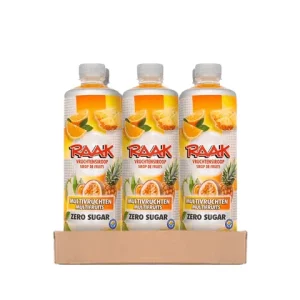 Raak Vruchtensiroop Multivruchten Zero (6x 750ml)