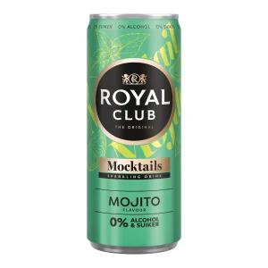 Royal Club Mocktails Mojito 0% blik (12x 25cl)