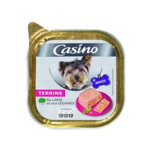 Terrine à l&rsquo;Agneau, Céréales et aux Légumes pour Chien Adulte Casino  300g