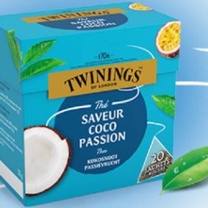 Thé Vert Coco Passion Twinings of London 20 sachets