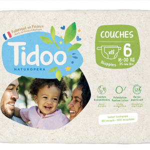 Tidoo Couche Taille 6 / 16-30Kg 18 Unités