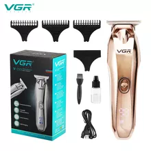 Tondeuse à cheveux professionnelle VGR 293, soins personnels, Portable, Rechargeable, USB, pour coiffeur V293