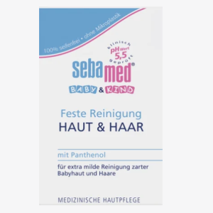 Sebamed BABY & KIND nettoyant solide peau & cheveux 100 g