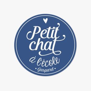 Badge Rentrée Petit Chat