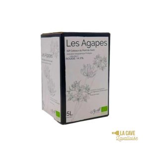 BIB Les Agapes Rouge 5L