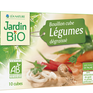 Jardin Bio Bouillon Cube Légumes Dégraissé 90G