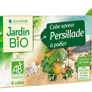 Jardin Bio Bouillon de Cube Saveur Persillade 80G