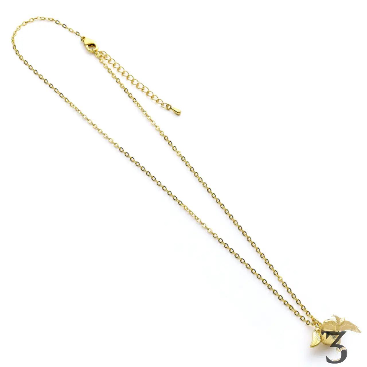 Collier vif d’or 3d doré – harry potter – Image 3