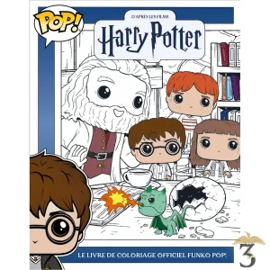 D’après les films harry potter : le livre de coloriage officiel funko pop