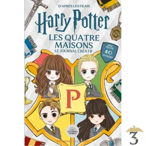 D’après les films harry potter les 4 maisons le journal créatif