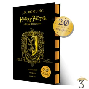 Harry potter tome 1 – édition 20 ans poufsouffle harry potter à l’école des sorciers