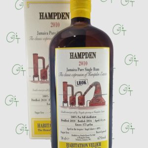 Rhum Hampden 2010 LROK Habitation Velier