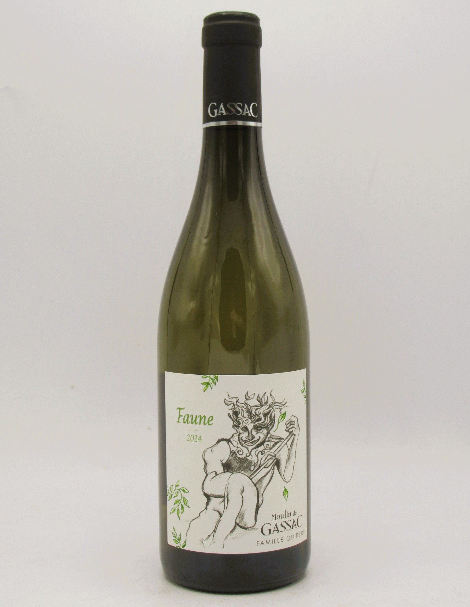 IGP de l’Herault Blanc Faune Moulin de Gassac 2024