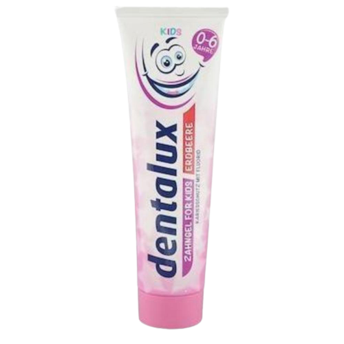 dentalux Gel dentaire pour enfants fraise 0+ Ans