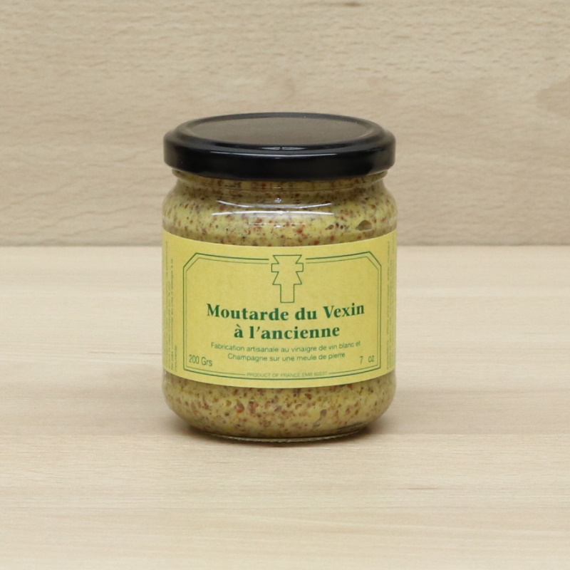 Moutarde du Vexin à l’Ancienne au Champagne