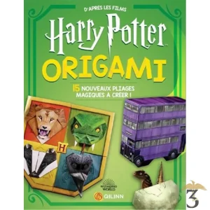 D’après les films harry potter origami volume 2. 15 nouveaux pliages magiques à créer !