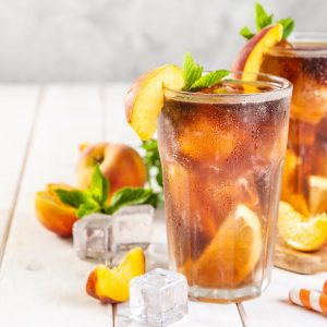 Pêche Abricot, thé noir glacé sachet 20g